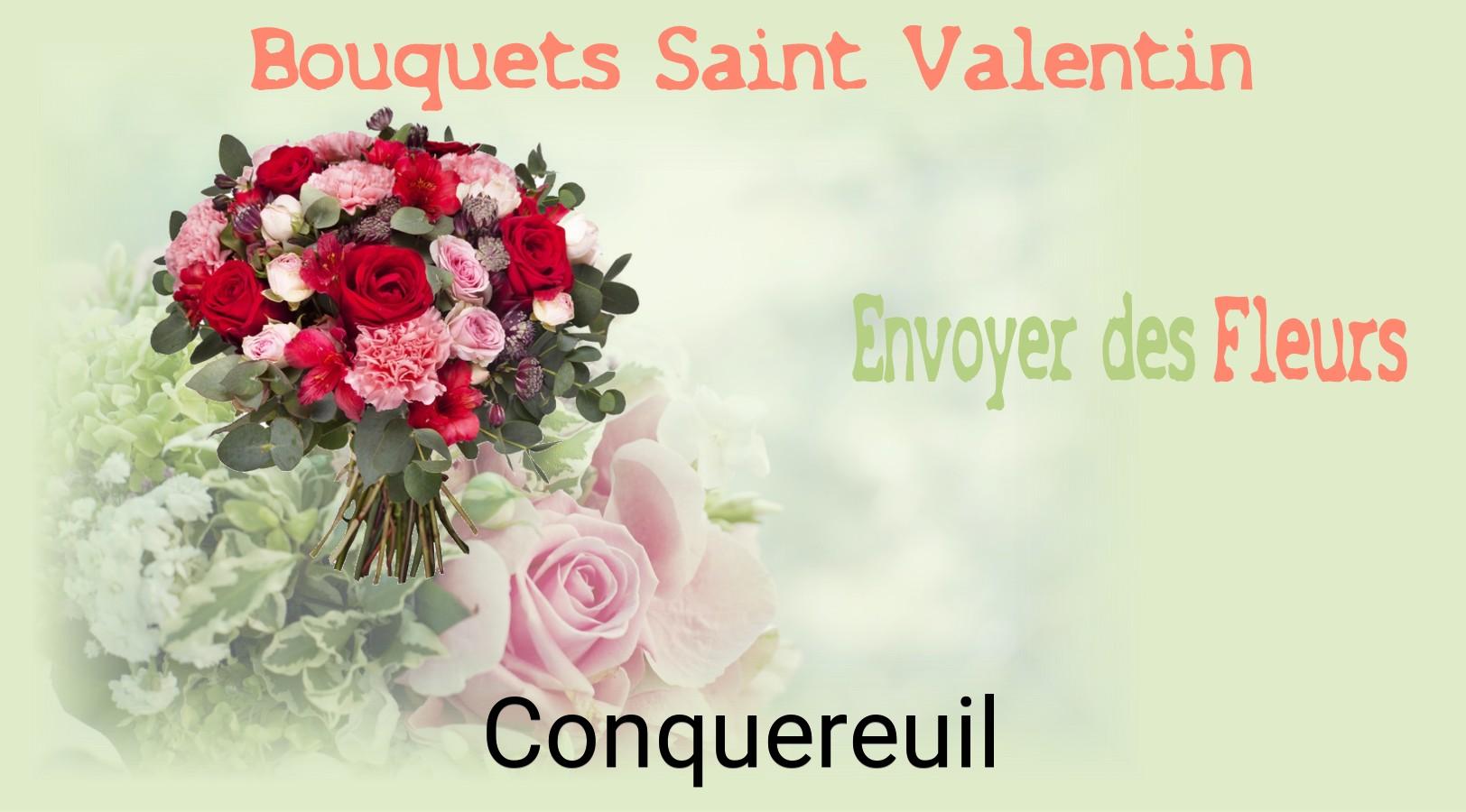 Roses de Saint-Valentin livrées à Conquereuil